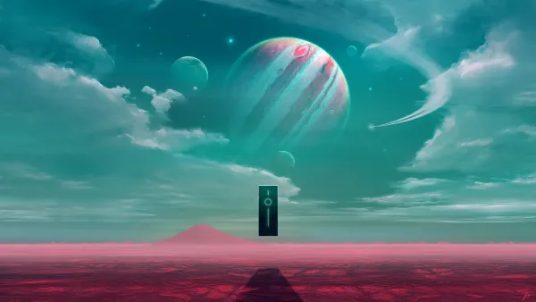 3k巨石壁纸-行星 - 抽象的-科幻小说「哲风壁纸」
