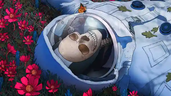 4k仰卧壁纸-树叶 - 花朵-蝴蝶「哲风壁纸」