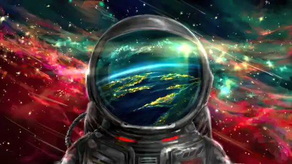 4k反射壁纸-星星 - 空间-行星「哲风壁纸」