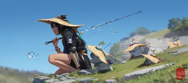 2k刘侃壁纸-剑 - 动物-精灵「哲风壁纸」