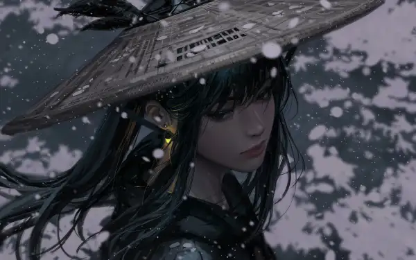 4k帽子壁纸-雪 - 风-绘画「哲风壁纸」 4k帽子壁纸-雪 - 风-绘画「哲风壁纸」