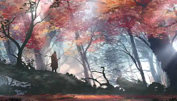 6k景观壁纸-落下 - 艺术品-数字艺术「哲风壁纸」