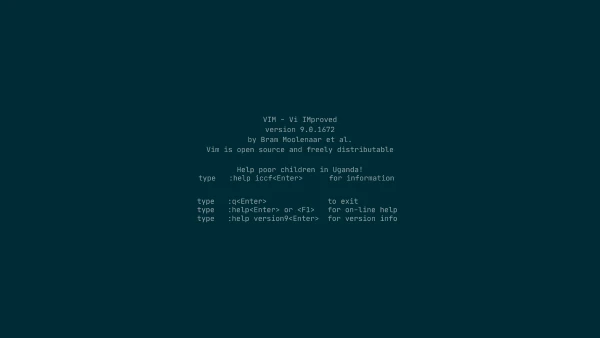 2k文本壁纸-维姆 - GNU-晒过的「哲风壁纸」