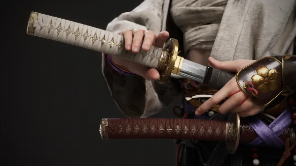 4k4K壁纸-剑 - 插图-武士「哲风壁纸」