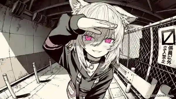 2k栅栏壁纸-猫女 - 猫耳朵-黑色的「哲风壁纸」