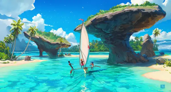 7k天空壁纸-云 - 水-海「哲风壁纸」