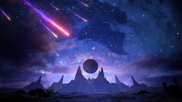 4k4K壁纸-龙 - 天空-彗星「哲风壁纸」