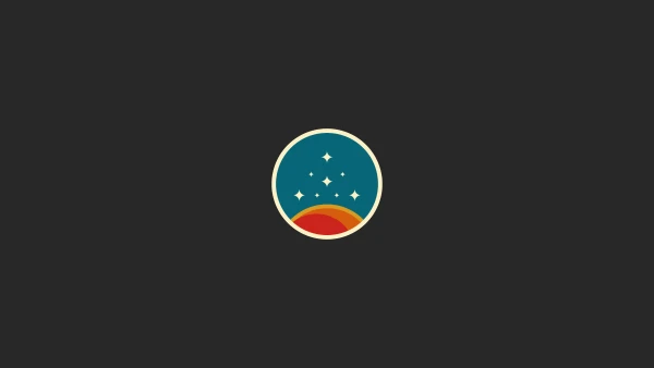 4k星星壁纸-星空 - 标识-极简主义「哲风壁纸」