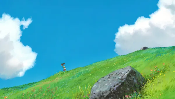 2k千寻壁纸-云 - 草-场地「哲风壁纸」
