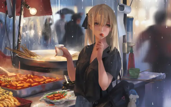 2k杯子壁纸-吃 - 喝-雨「哲风壁纸」