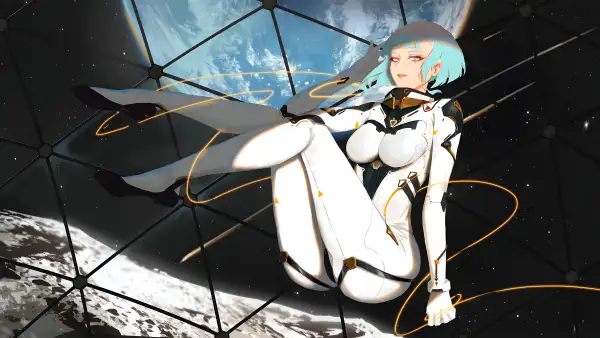4k地球壁纸-星星 - 月亮-空间「哲风壁纸」