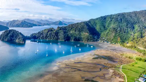 4k4K壁纸 - 山 - 水 - 湾「哲风壁纸」