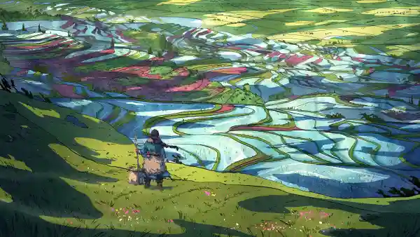 4k农场壁纸-草 - 农民-印加「哲风壁纸」