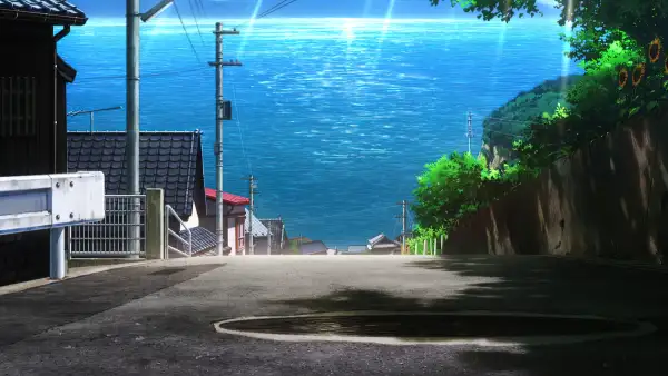 4k村庄壁纸-日本动画片 - 夏季时间渲染-免费下载「哲风壁纸」