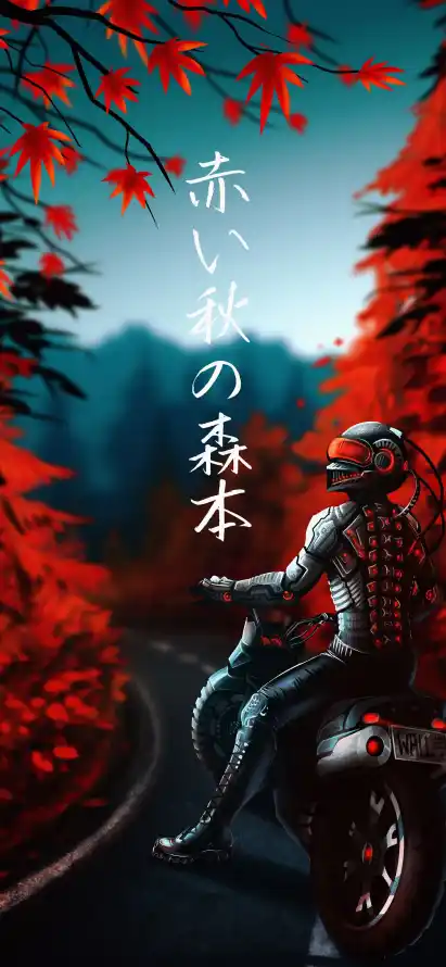 4k海报壁纸 - 红色的 - 人们在自然界 - wallpaper「哲风壁纸」