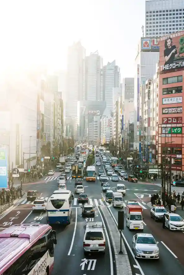 4k城市壁纸 - 日本 - 火车 - 街区「哲风壁纸」