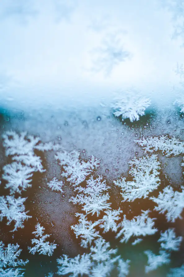 4k冬天壁纸 - 冻结 - 天空 - 雪花「哲风壁纸」