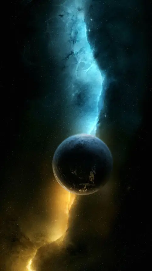 4k天空壁纸 - 宇宙 - 气氛 - 球体「哲风壁纸」