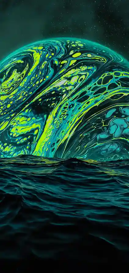 4k反射壁纸 - 水上 - 流体 - 液体「哲风壁纸」