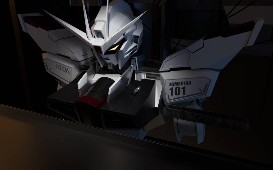 2k机甲壁纸-自由高达 - 日本动画片-ZGMF-X10A 自由「哲风壁纸」