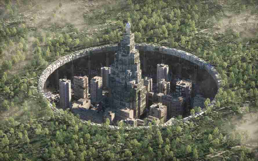 2k城市壁纸-树 - 插图-结构「哲风壁纸」