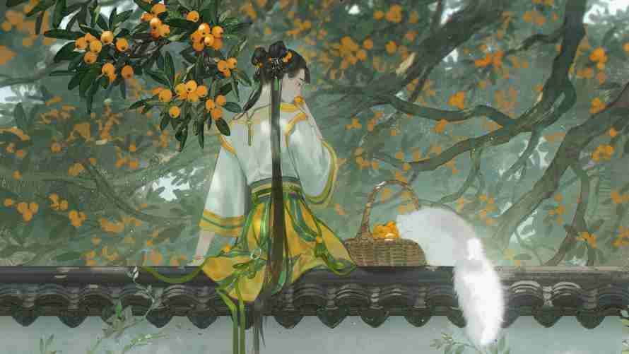 2k分支壁纸-吃 - 树-猫「哲风壁纸」