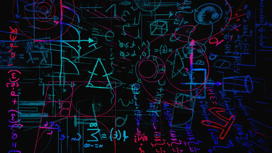 2k公式壁纸-化学 - 黑色的-数学公式「哲风壁纸」
