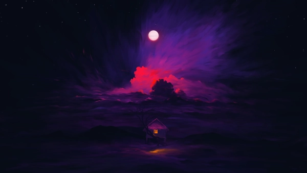 4k4K壁纸-云 - 夜晚-夜景「哲风壁纸」