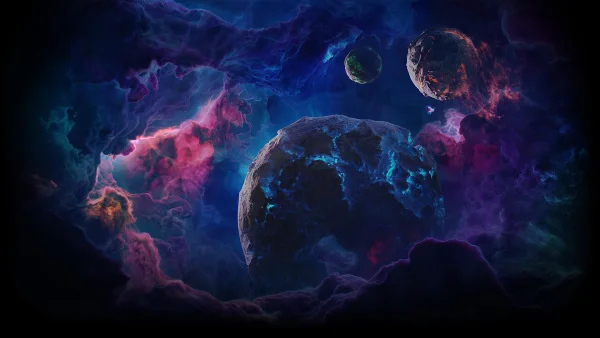 2k星云壁纸-空间 - 行星-小插图「哲风壁纸」