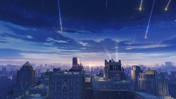 3k城市壁纸-建筑 - 星星-城市景观「哲风壁纸」