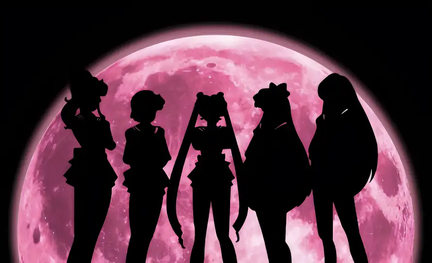 7k美少女壁纸-动漫女孩 - 粉色星球-美少女战士「哲风壁纸」