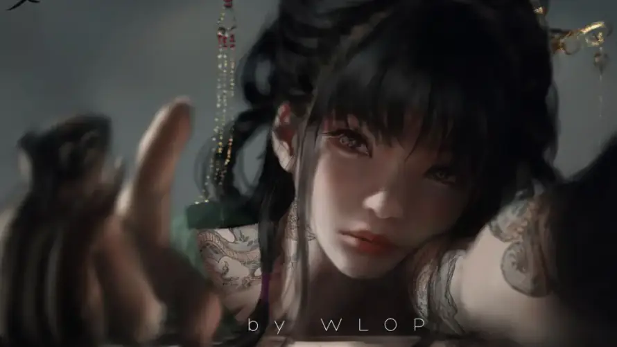1k美女壁纸-鬼刀 - 桌面-免费下载「哲风壁纸」
