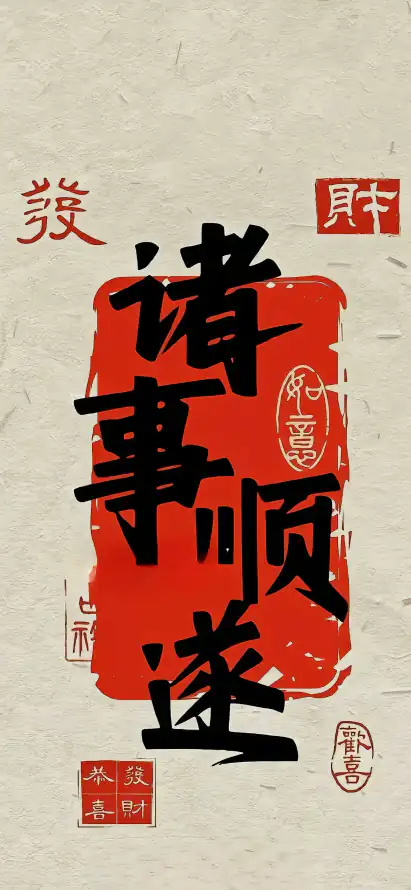4k符咒壁纸 - 中华元素 - 手机壁纸 - wallpaper「哲风壁纸」