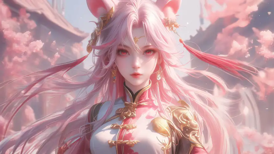 4k八重樱壁纸 - 樱×8 - 电脑壁纸 - wallpaper「哲风壁纸」