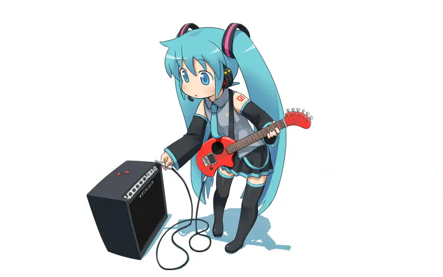 2k初音壁纸-公主殿下 - 初音未来-虚拟歌手「哲风壁纸」