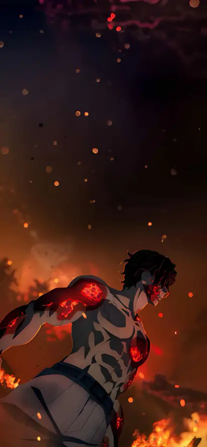 4k鬼灭之刃壁纸 - 鬼无辻无惨 - 手机壁纸 - wallpaper「哲风壁纸」