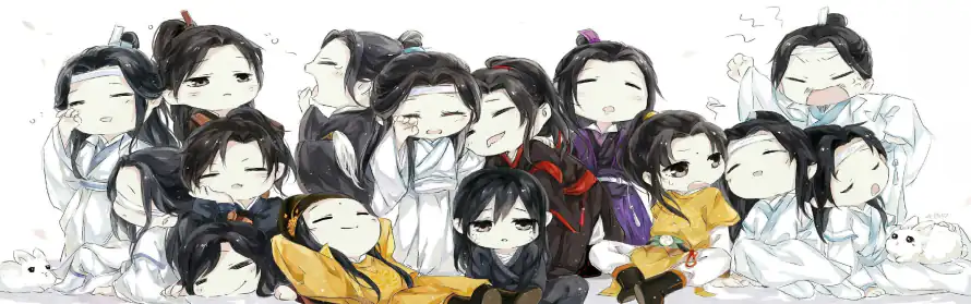 3k动漫壁纸-魔道祖师 - 桌面-免费下载「哲风壁纸」