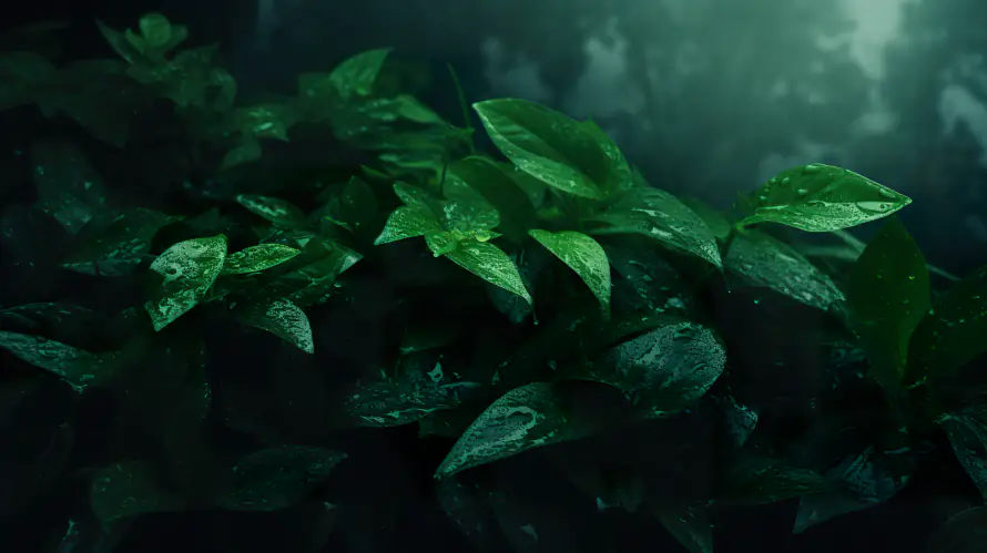 4k壁纸 - 叶 - 绿 - wallpaper「哲风壁纸」