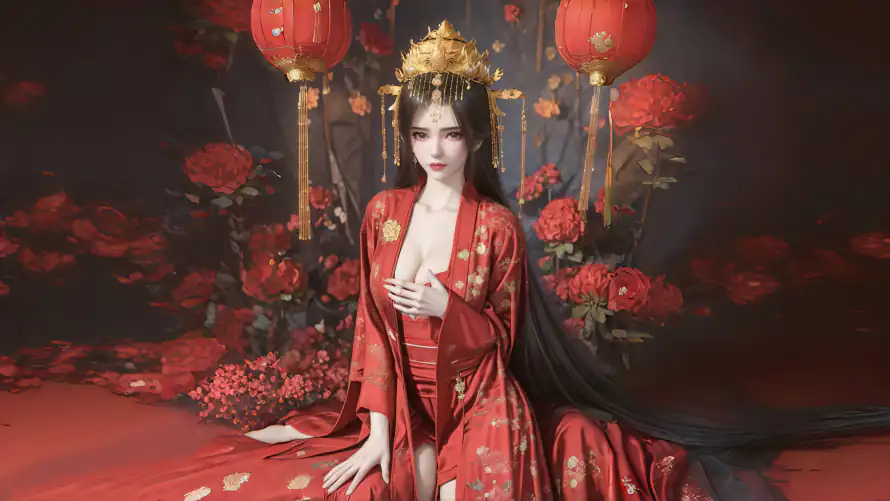 4k仙逆壁纸 - 原创 - 婚照 - 李慕婉「哲风壁纸」