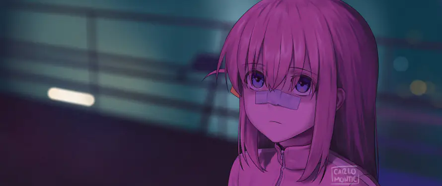 4k后藤一里壁纸 - 孤独摇滚 - 鼻子创可贴 - wallpaper「哲风壁纸」