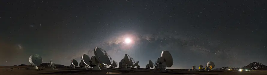 8k合照壁纸-星空 - 天文台照片-天文望远镜「哲风壁纸」