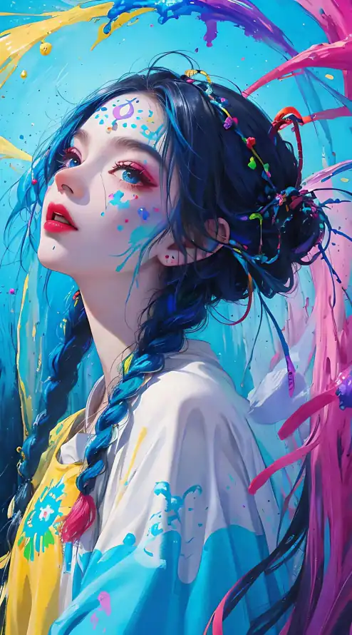 4k动漫壁纸 - 涂鸦 - 手机壁纸 - wallpaper「哲风壁纸」