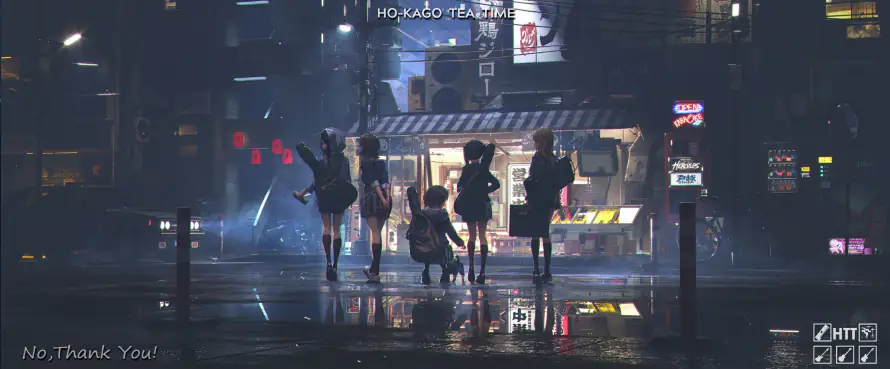 3k轻音少女壁纸-k-on - 桌面-免费下载「哲风壁纸」