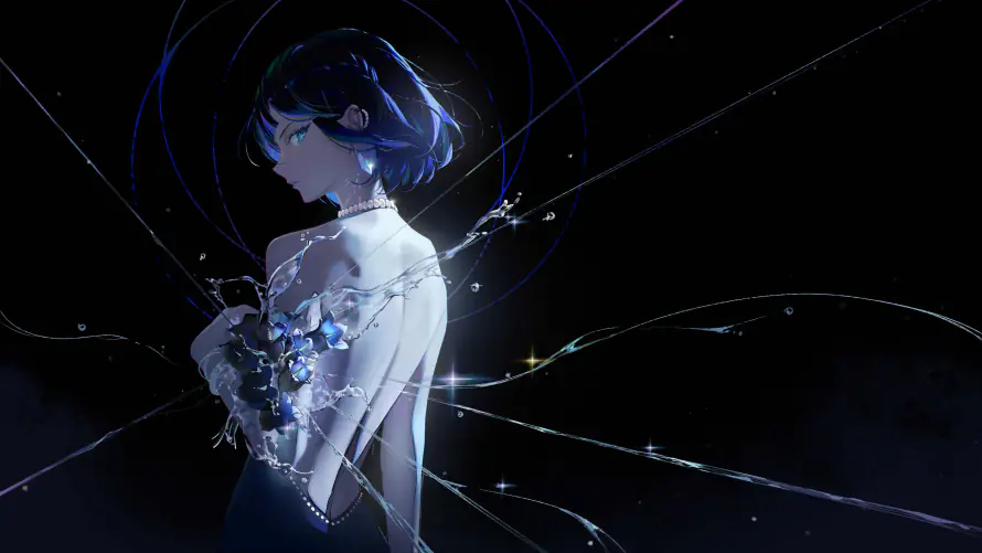 4k插画壁纸-岁/出水芙蓉 - 桌面-免费下载「哲风壁纸」