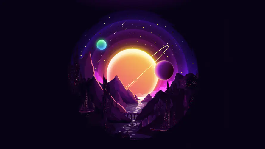 4k星空壁纸-风景 - 桌面-免费下载「哲风壁纸」