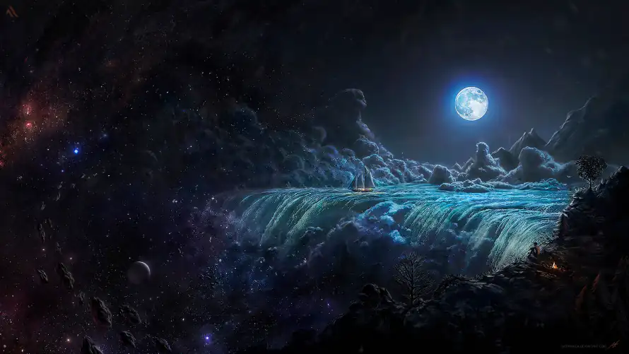 4k星空壁纸-风景 - 桌面-免费下载「哲风壁纸」