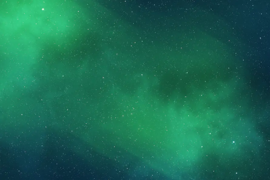 4k星河壁纸 - 绿色星系 - 绿色迷雾 - wallpaper「哲风壁纸」