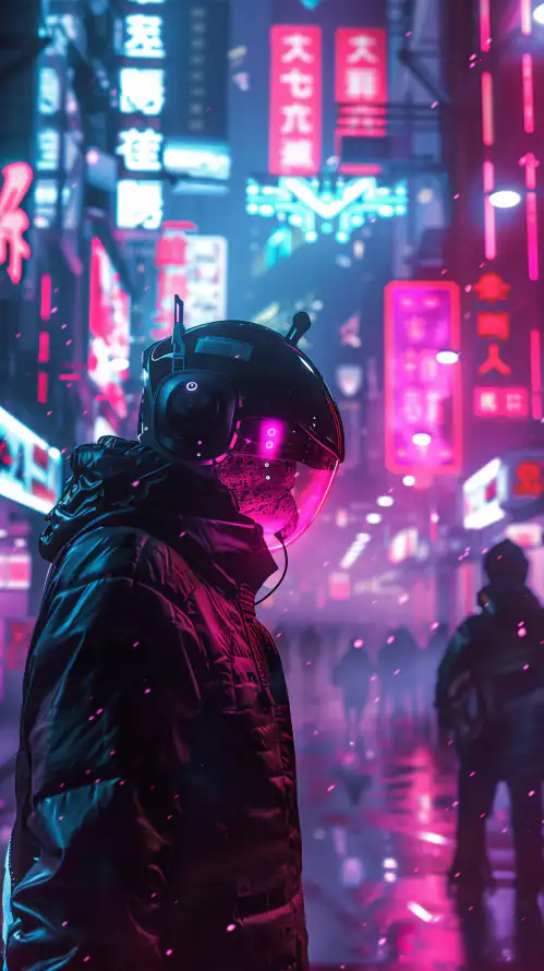4k头盔壁纸 - 2077年 - 赛博朋克风 - wallpaper「哲风壁纸」 4k头盔壁纸 - 2077年 - 赛博朋克风 - wallpaper「哲风壁纸」