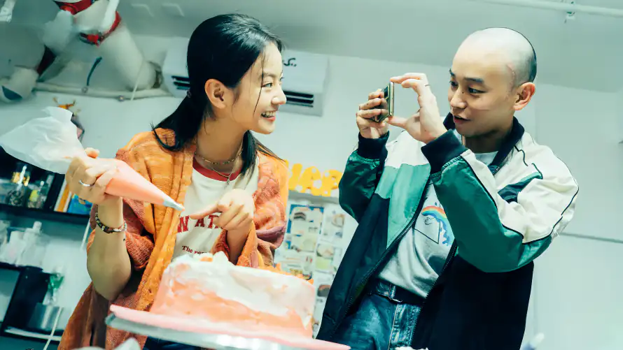 5k剧照壁纸-彭昱畅 - 李庚希-我们一起摇太阳「哲风壁纸」