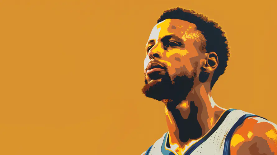 4k库里壁纸 - NBA球星 - 电脑壁纸 - wallpaper「哲风壁纸」